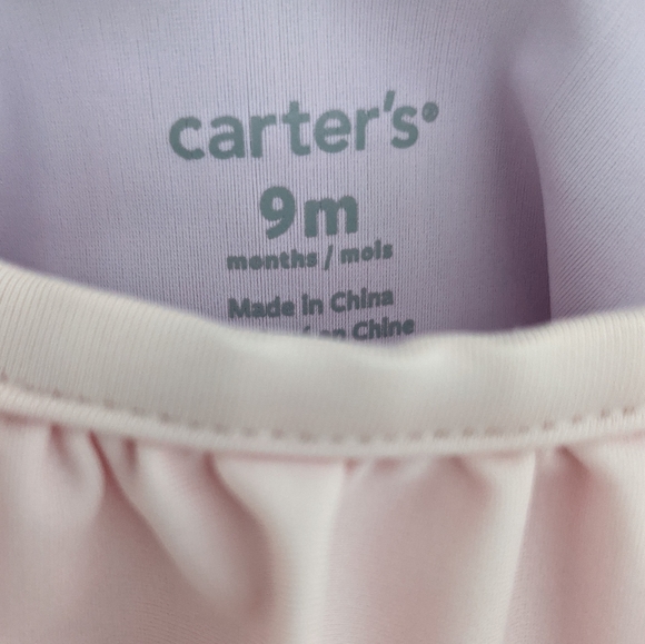 Pastel color ruffle one piece swimsuit/bathing sui - Picture 3 of 3